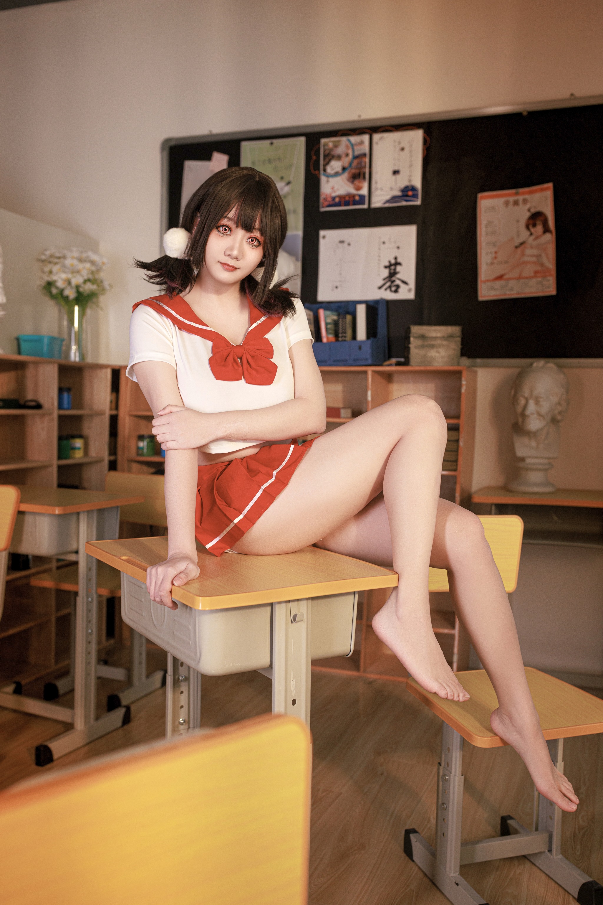 阿雪雪 - NO.039 课间小憩[83P3V]-XikXak